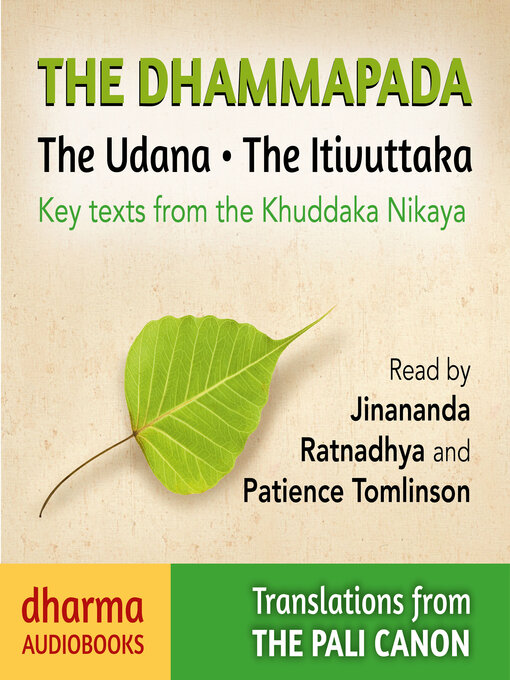 Cover image for The Dhammapada, the Udana, the Itivuttaka